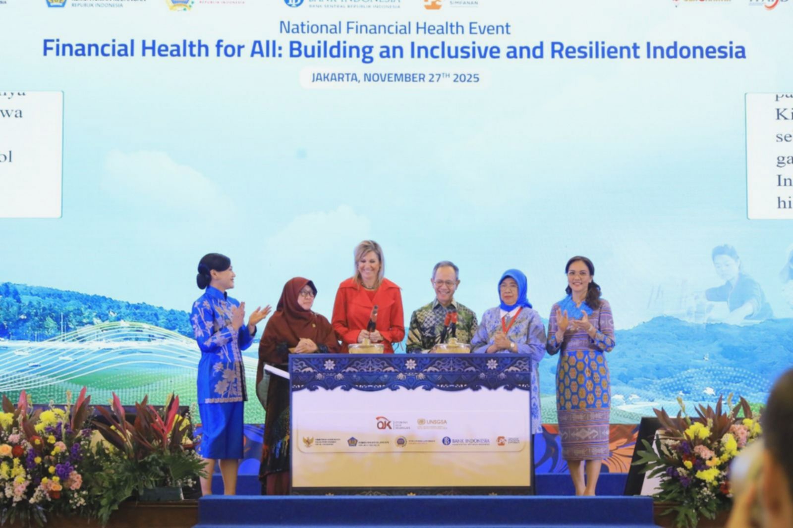 OJK dan Ratu Maxima Sepakat Dorong ‘Financial Health’ di Indonesia